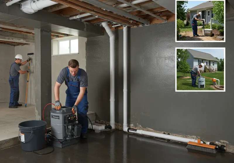 Basement Waterproofing and Flood Prevention process in Jonesboro, IN
